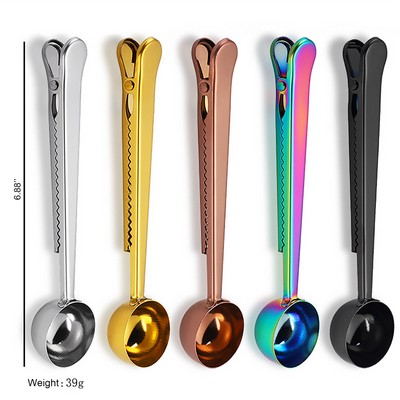 Stainless Steel Measuring Clip Spoon