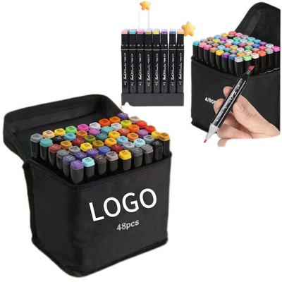 48 Color Double Head Marker