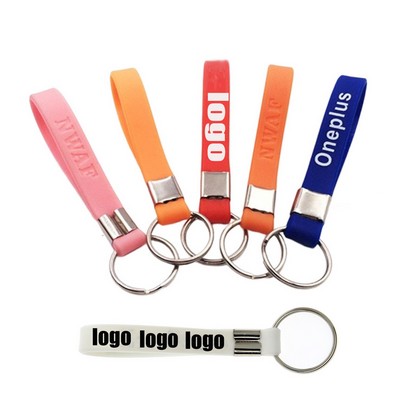 Flexible Wristband Keychain