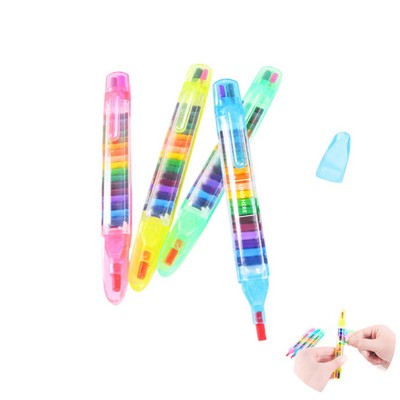 20-in-1 Stackable Coloring Crayons