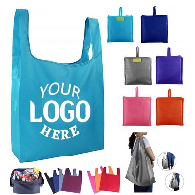 210D Portable Foldable Eco Shopping Bag