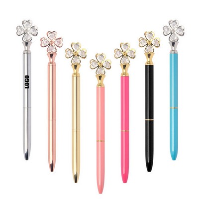 Twisted Action Clover Diamond Pen