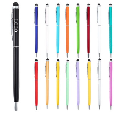 Touch Screen Metal Rotary Ballpoint Pen