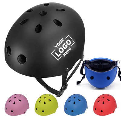 Kids and Adult Adjustable Bike and Skate Helmet