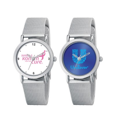 Ladies Watch With Mesh Band