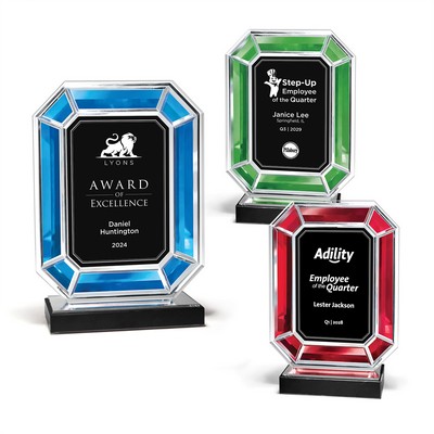 Colorful Gem Acrylic Award