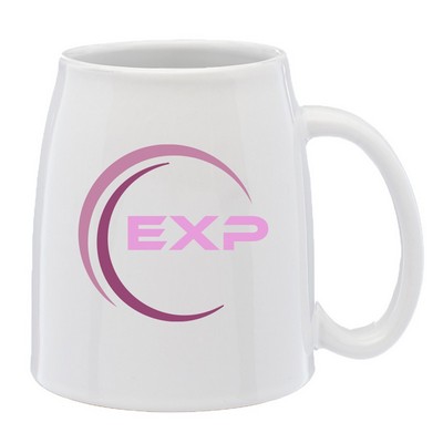 18 oz. Inverted Ceramic Personalized Mug