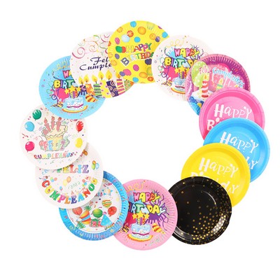 7 Inch Disposable Paper Cake Plates