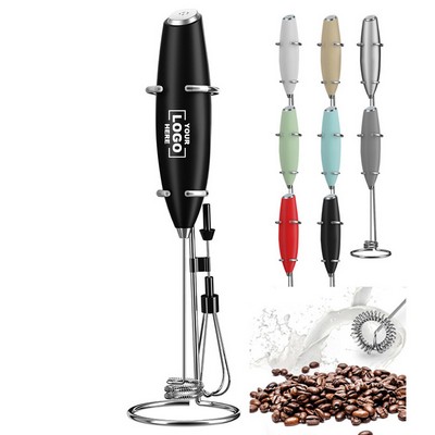 Portable Electric Milk Frother and Egg Whisk