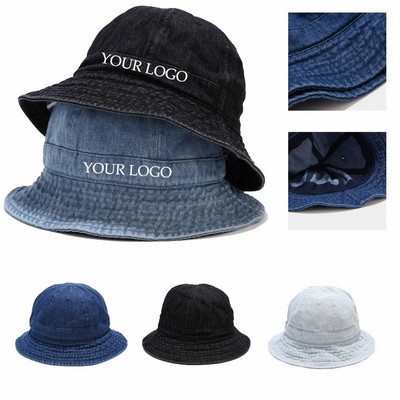 Denim Bucket Hats