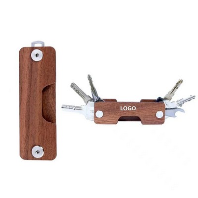 Wood Key Holder Opener