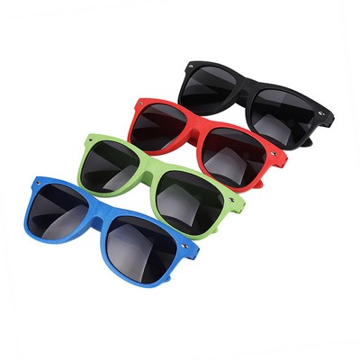 Wheat Straw Eco Friendly Degradable Plastic Sun Glasses