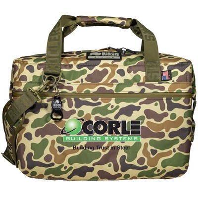 Bison 12-Can SoftPak Cooler - Camo - Made in USA - Custom