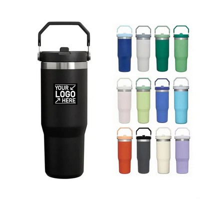 30 Oz. Travel Mug with Handle