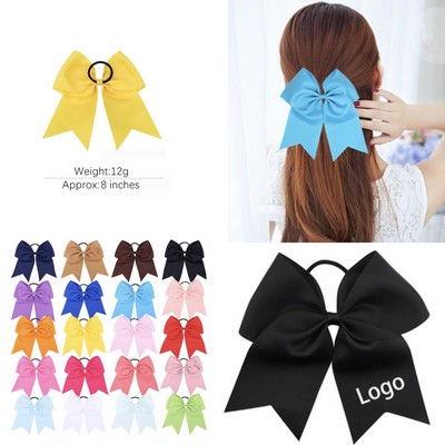 8-Inch Large Ribbon Hair Bow