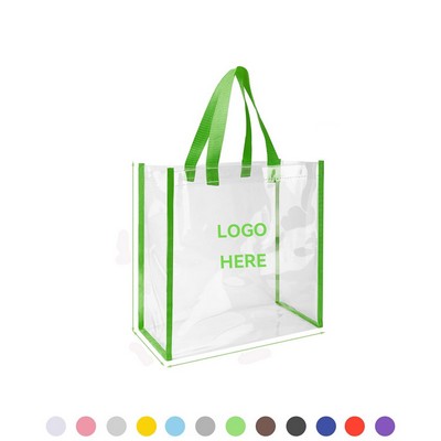 Classic Clear Stadium Tote Bag - Ocean