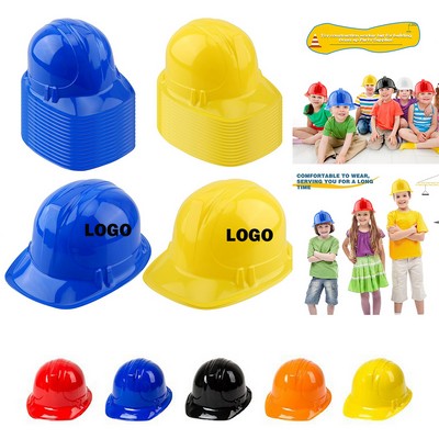 Plastic Construction Theme Party Hats