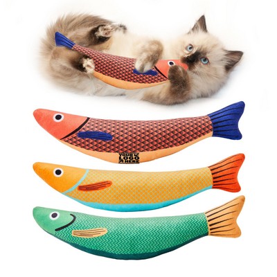 Simulated Fish Cat Mint For Relieving Stuffiness Grinding Teeth And Bite Resistant Cat Toy