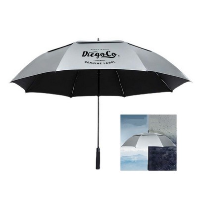 Vented Hybrid UV Golf Umbrella