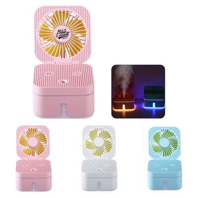 Usb Fan with Humidifier