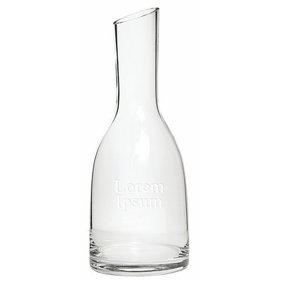 24 Oz. Verona Straight-Neck Glass Carafe