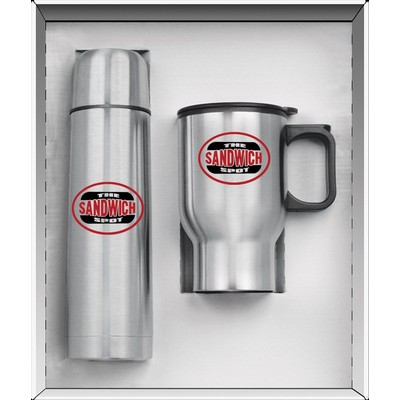 2 Piece Steel City Super Thermos Saver Set