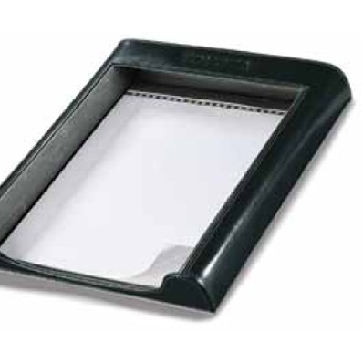 Atlantis Bonded Leather Desktop Tray (Black)