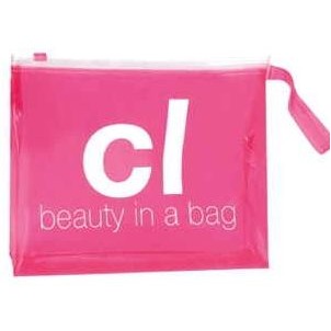 Transparent Accessory Bag w/ Slide Zipper