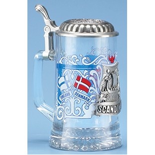 Scandinavia Glass Stein Mug