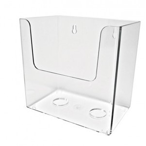 Extra Deep Pamphlet Holder (5 1/2"x5 1/2"x3 1/2" Insert)