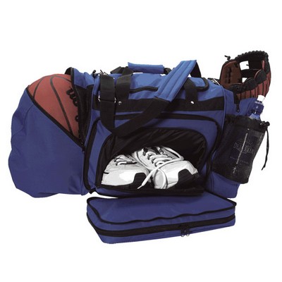 Ball Bag W/ Detachable Front Compartment