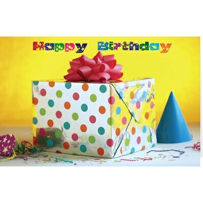 Party Birthday Greeting Card with Free Song Download