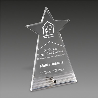 8" Fasten Stand Up Star Burst Award™