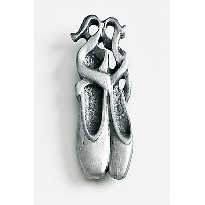 Ballet Slippers Marken Design Cast Lapel Pin (Up to 1 1/4")