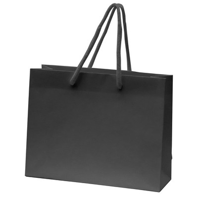 Gloss Paper Euro Tote Bag (9"x3"x7"x3")