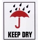 High Visibility Warning Labels (Keep Dry)