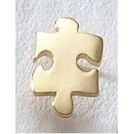 Series 3000S Puzzle Piece MasterCast Design Cast Lapel Pin