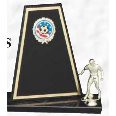 Black Marble Finish Billboard Trophy (9.75")