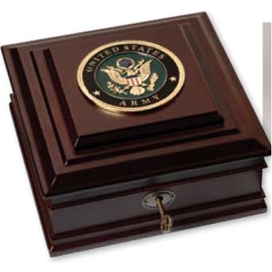 Army Medallion Desktop Box