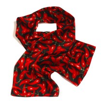 Large Pepper Ladies Silk Scarf - 8"x45"