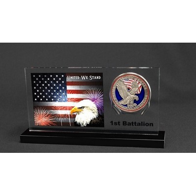 Coinlock Coin Display/ Award (up to 30 square inches)