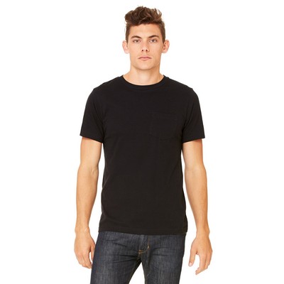 BELLA+CANVAS Men's Jersey Short-Sleeve Pocket T-Shirt