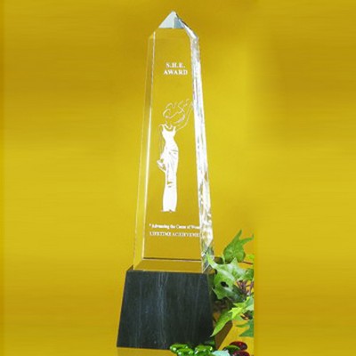 10" Obelisk Award