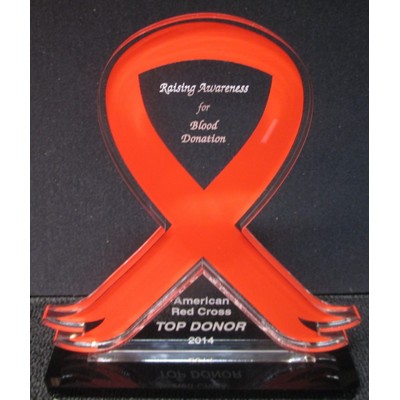 Acrylic Awareness Ribbon