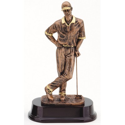 Golfer - Male 10" Tall