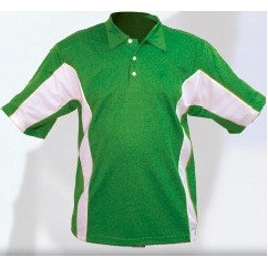 Custom Rally Color Block Polo