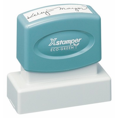 Xstamper Pre-Inked Large Return Address Stamp (1 15/16"x11/16")