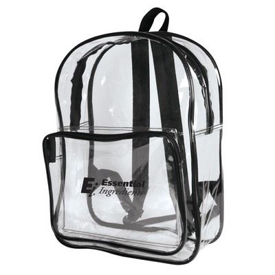 Vinyl Clear Backpack