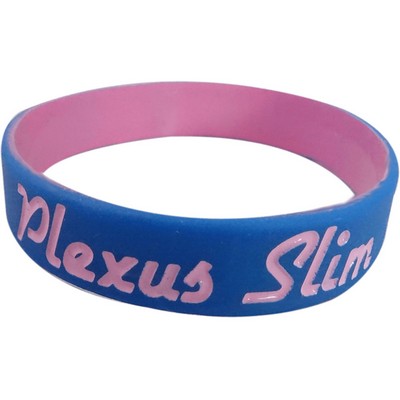 Dual Layered Color Coat Wristband