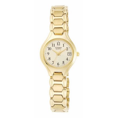 Citizen Quartz Movement Ladies' Gold-Tone Stainless Steel Watch